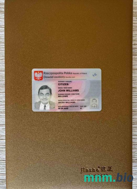Polska ID (2021 – obecnie) fotowygląd szablon PSD